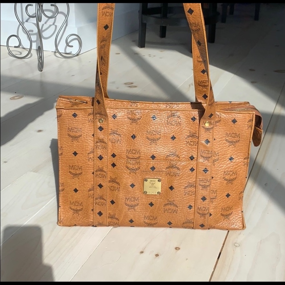 MCM tote bag.